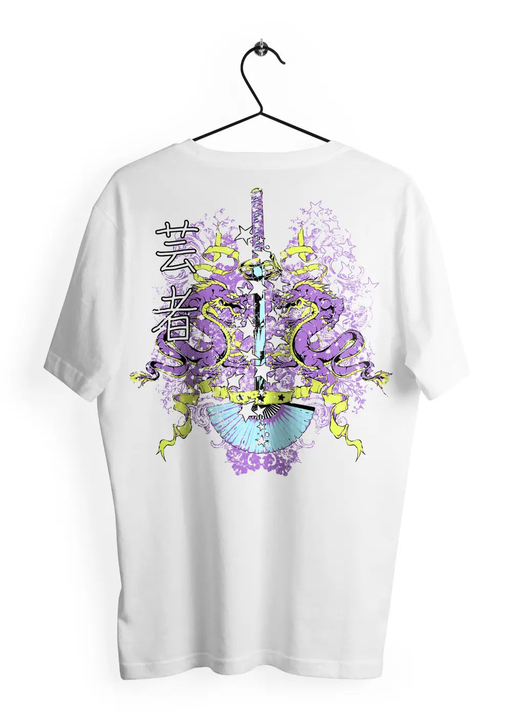 (Copie) T-Shirt Maglietta Katana Dragoni Japan Urban Style