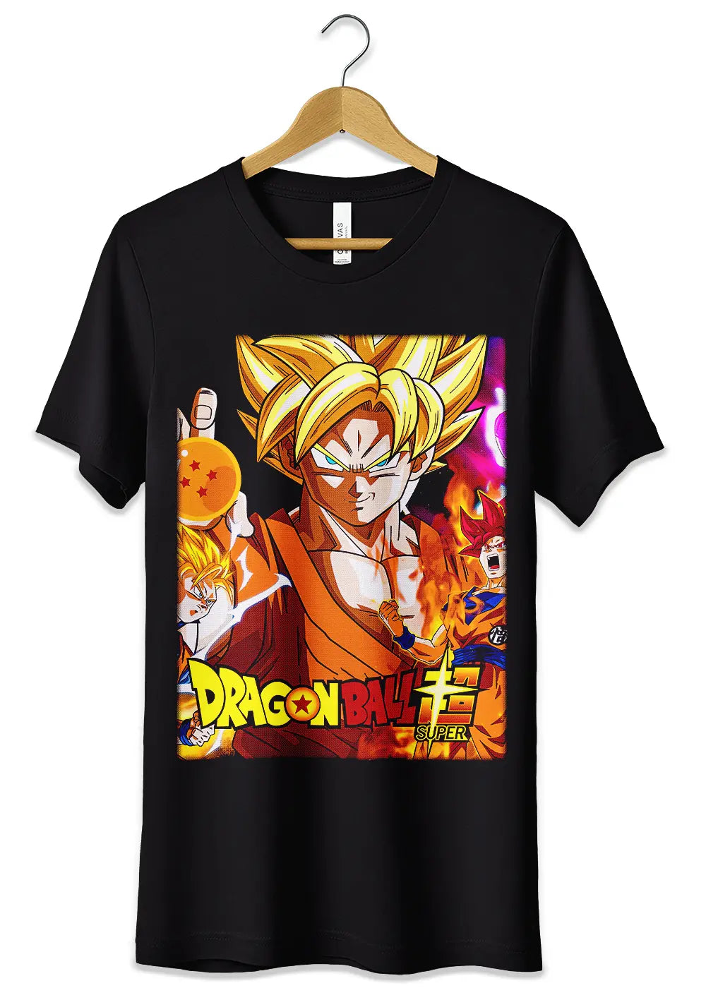 T-Shirt Maglietta Goku Dragon Ball Super