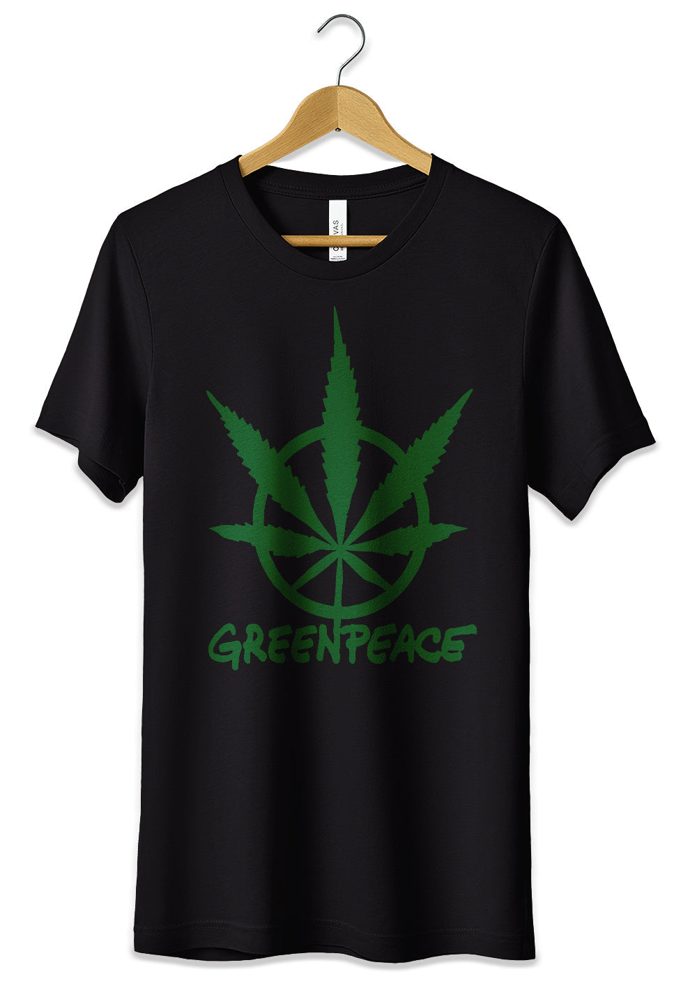 (Copie) T-Shirt Greenpeace Ganja Style 100% Cotone Unisex