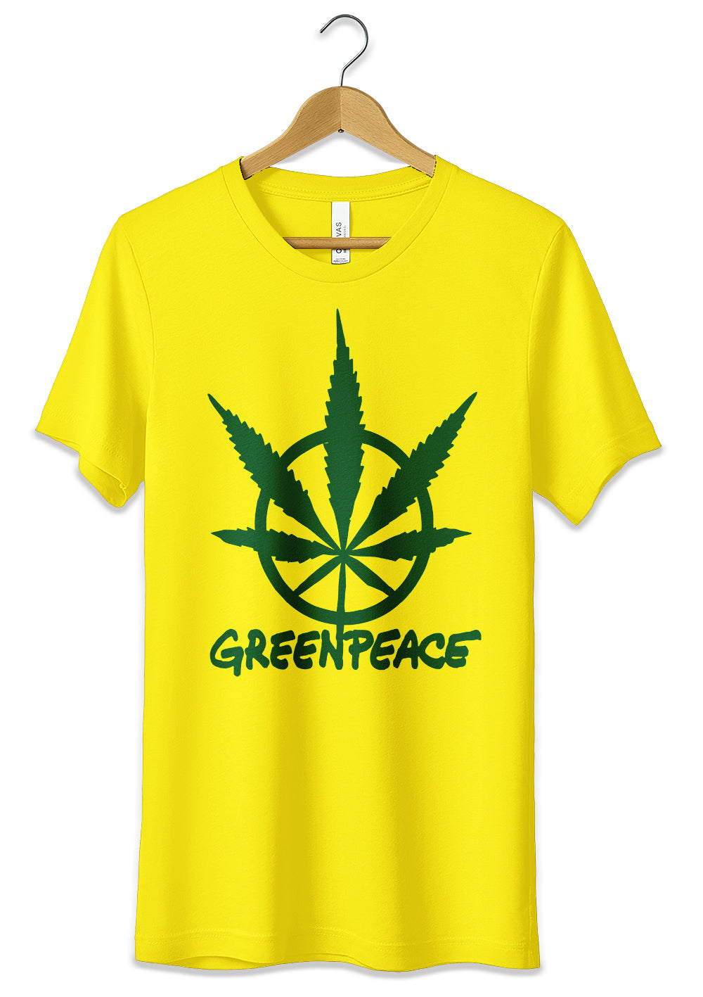 (Copie) T-Shirt Greenpeace Ganja Style 100% Cotone Unisex